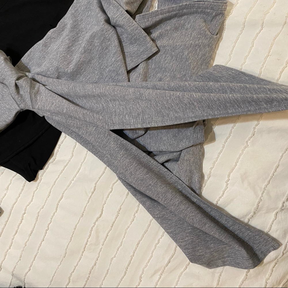 Lululemon long sleeves! Not exactly sure the exact size but felt like a medium